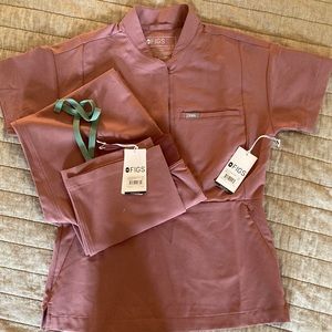 Figs set - Mauve XS